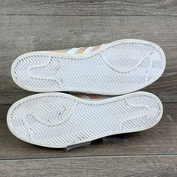 Adidas Superstar Women’s Sz 8.5 Pastel Tie-Dye Low Top Lace Up Sneakers FY1268 - Picture 8 of 10